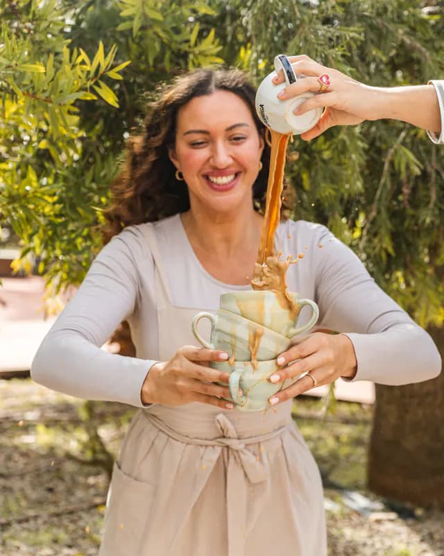 Morgendlicher Kaffee-Service bei Dito